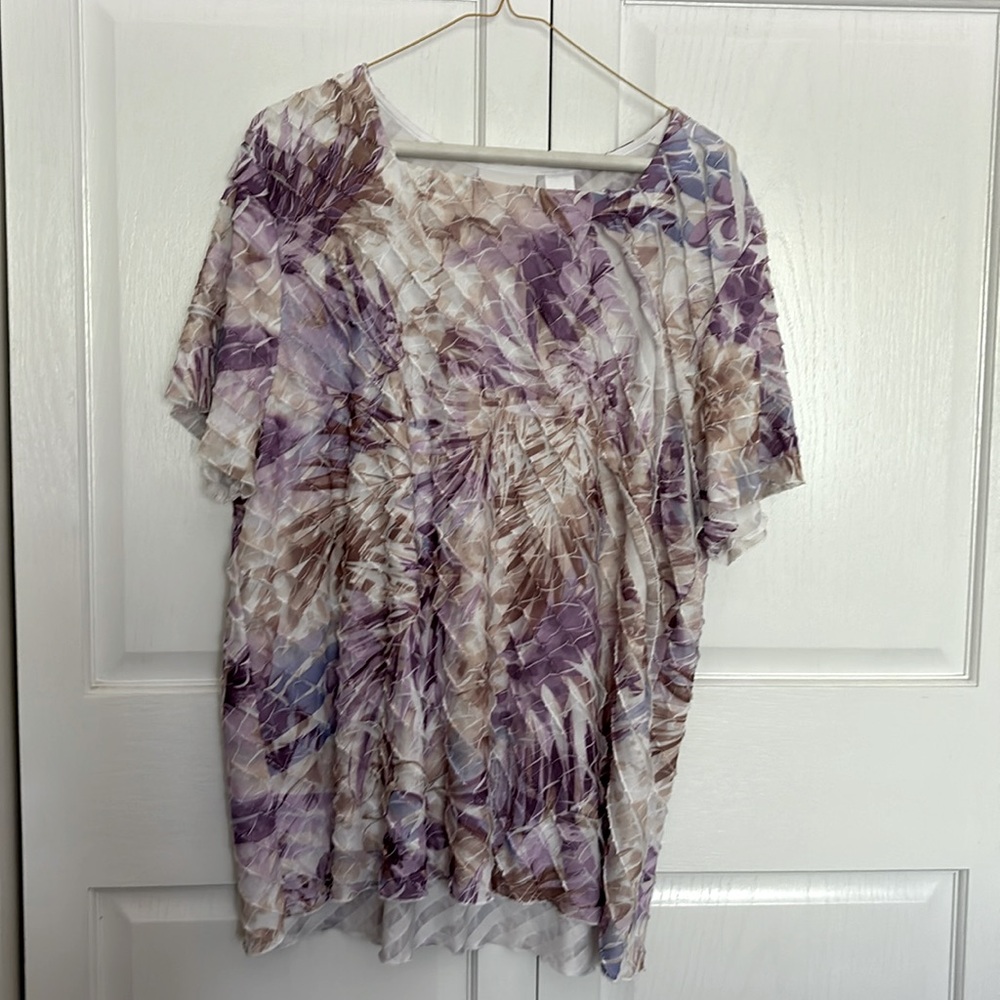 Alfred Dunner women’s short sleeve top 1X